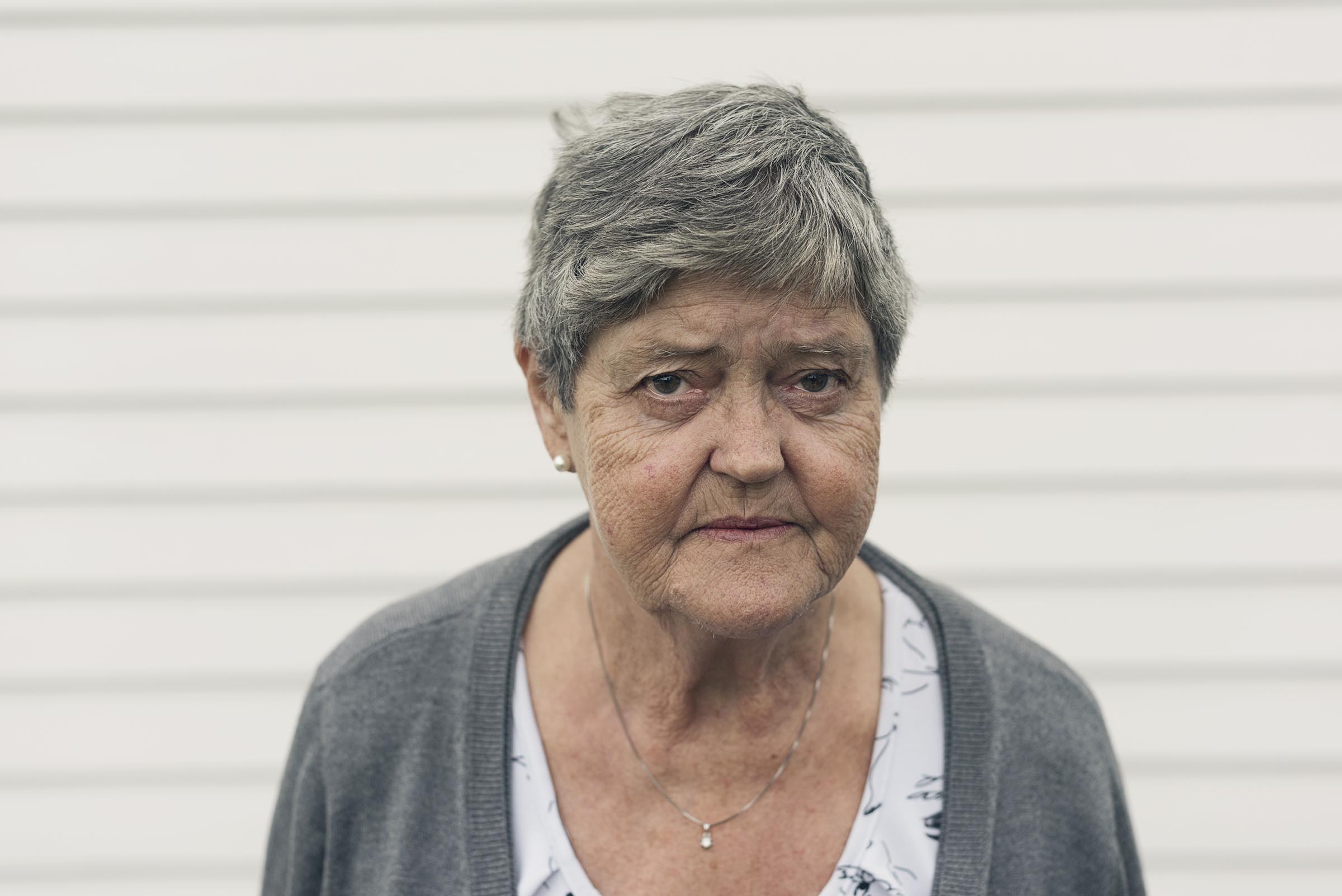 Karen Louise Øvrebø, mor til Gunnar Øvrebø som overlevde ulykken.