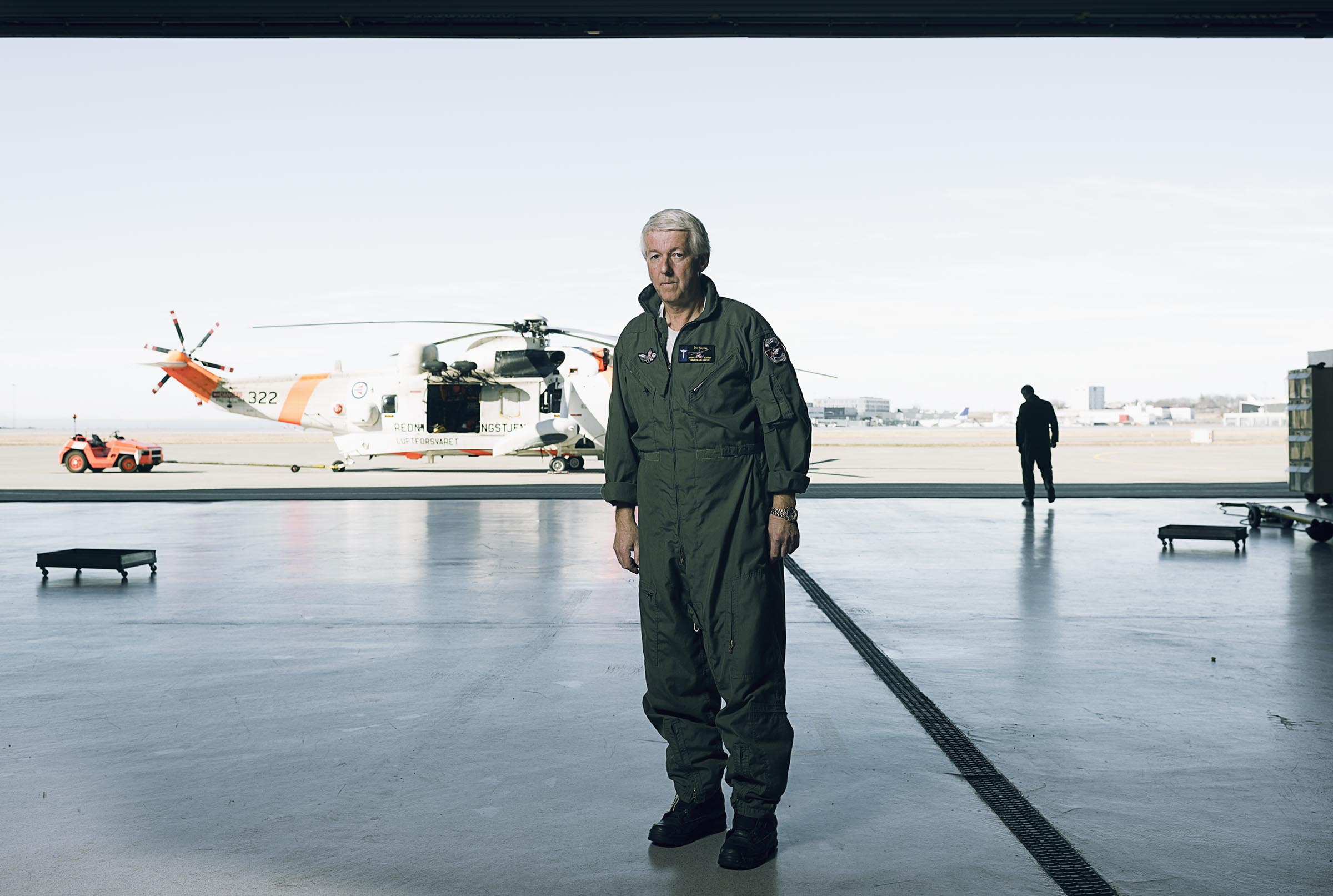 Svein Arne Hapnes, lege, 330-skvadronen, Sola flystasjon.