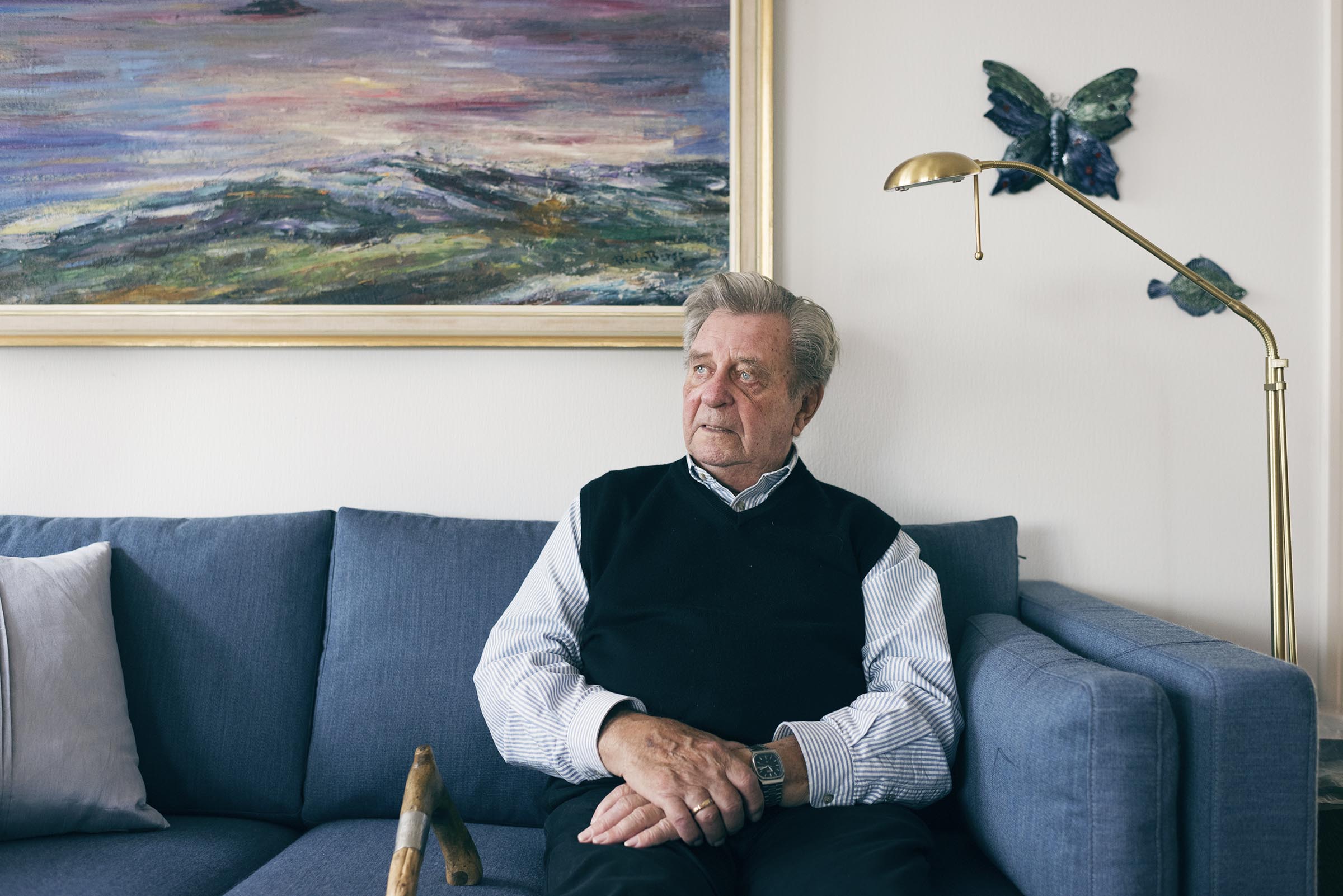 Torleif Martin Engh, sjef for politiet ved Stavanger lufthavn, Sola.
