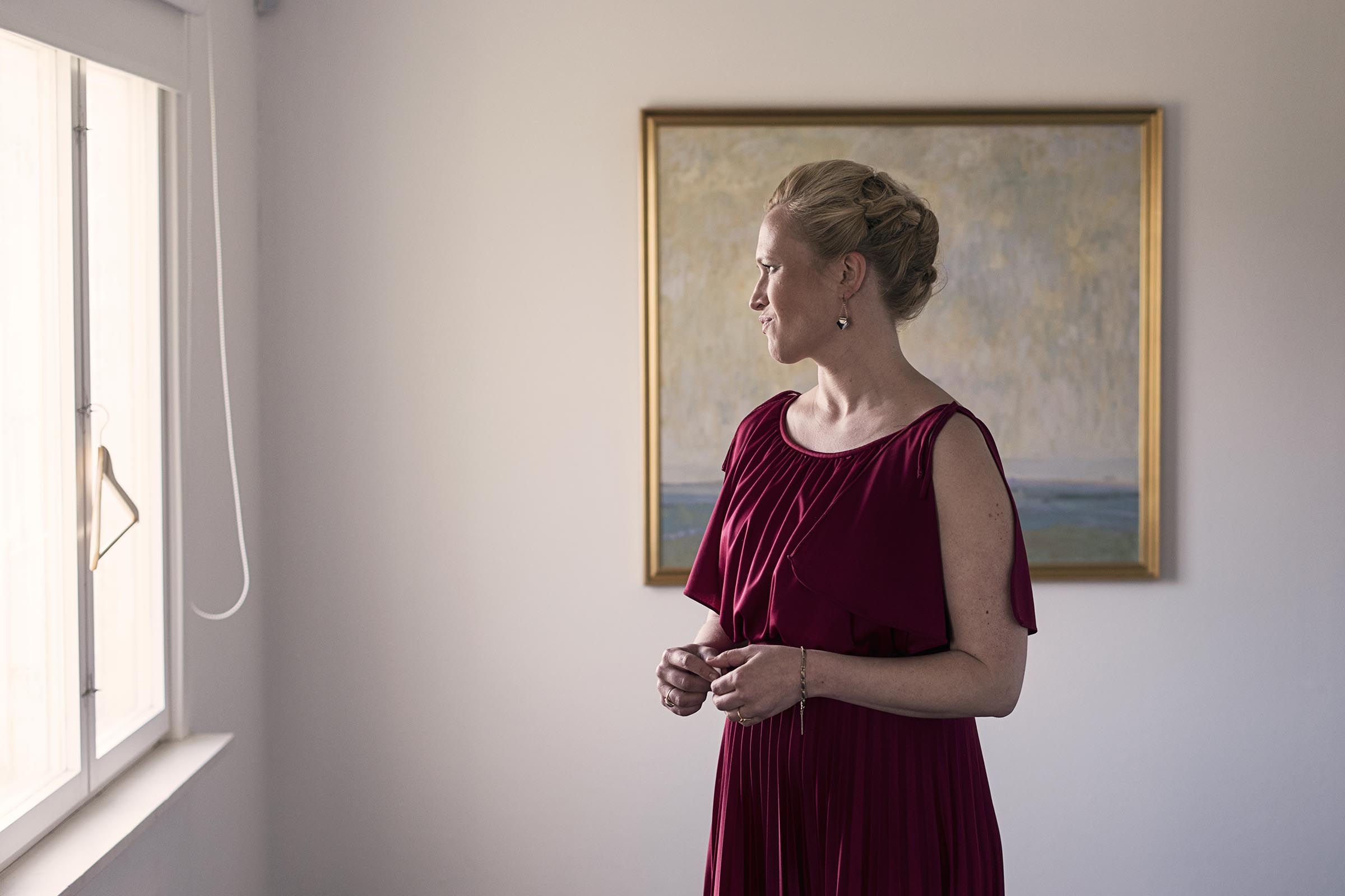 Hanne Vasshus, datter av Ole Østlund og søster til Beate Østlund.