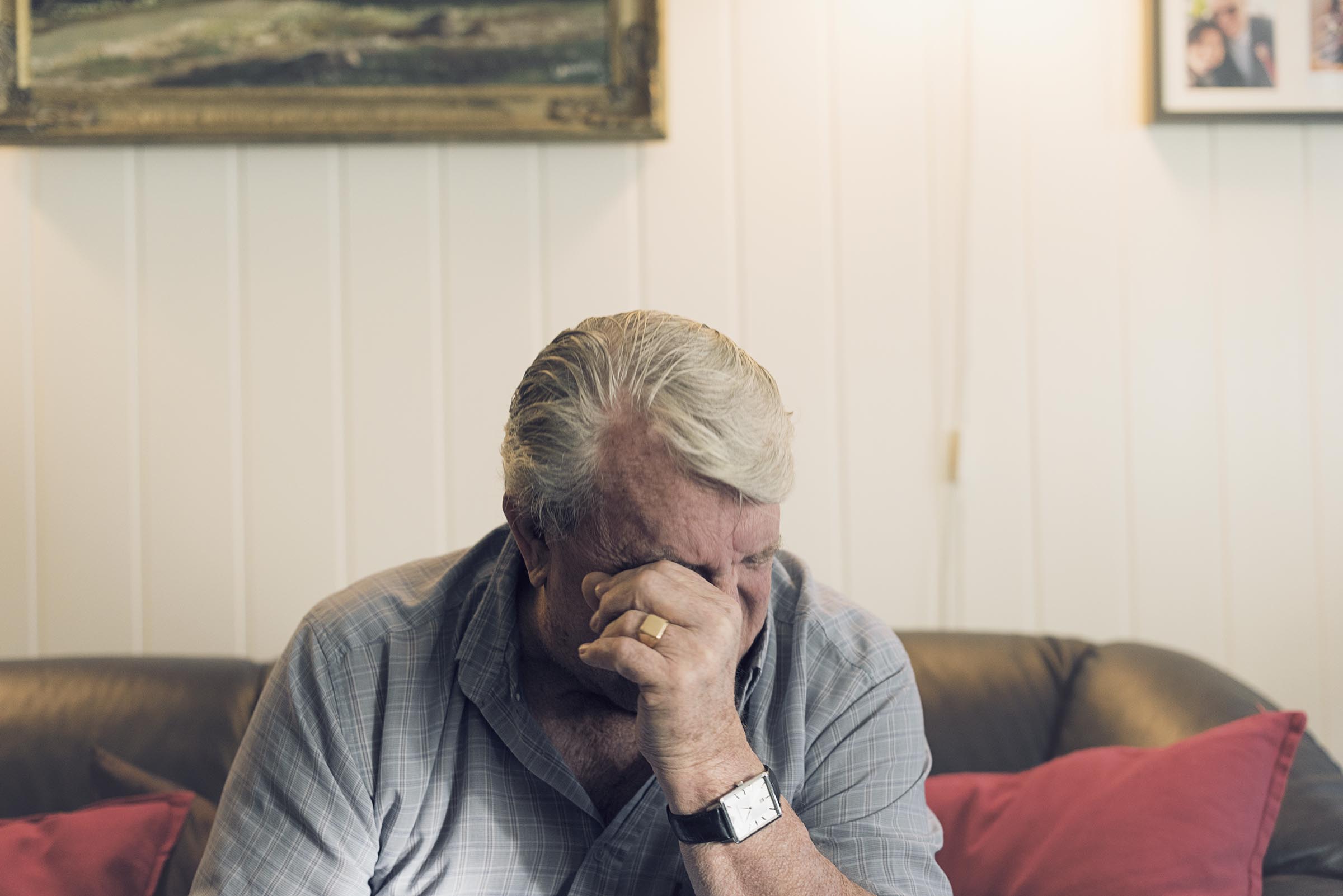 Helge Georg Knutsen, rørleggerformann i AS Nymo.