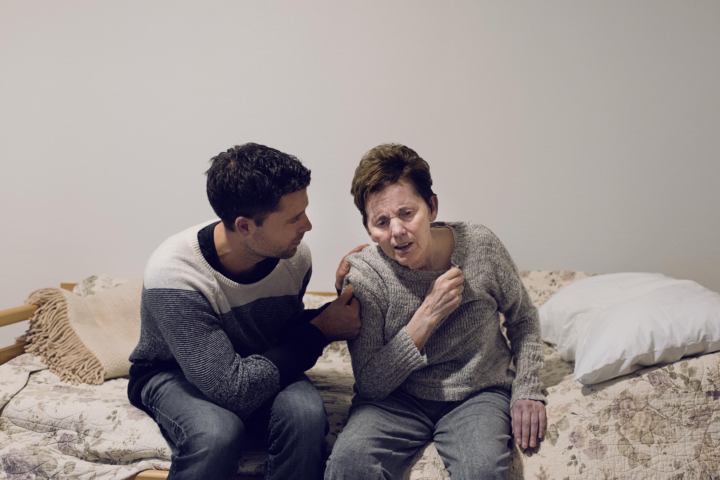 Marianne Thomassen, enke etter Arne Thomassen, mor til Marita Helen og Raymond.